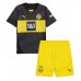 Borussia Dortmund Felix Nmecha #8 Fußballbekleidung Auswärtstrikot Kinder 2024-25 Kurzarm (+ kurze hosen)